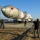 Illustration for article titled Giant Cold-War Era Russian Proton Rocket Successfully Launches Giant Satellite Into Space